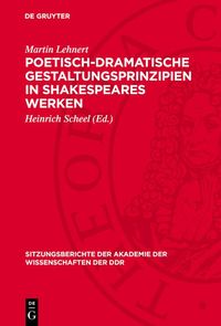 Produktbild: Poetisch-dramatische Gestaltungsprinzipien in Shakespeares Werken