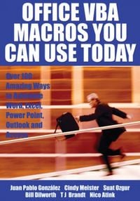 Produktbild: Gonz&aacute;lez, J: Office VBA Macros You Can Use Today