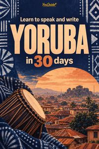 Produktbild: Learn to speak and write Yoruba in 30 days