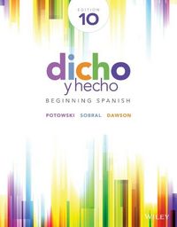 Produktbild: Dicho y hecho
