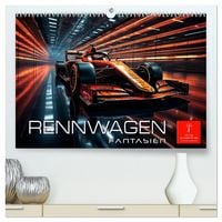 Produktbild: Rennwagen Fantasien (hochwertiger Premium Wandkalender 2026 DIN A2 quer), Kunstdruck in Hochglanz
