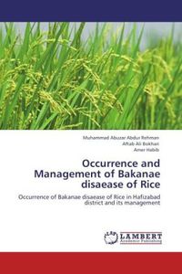 Produktbild: Rehman, M: Occurrence and Management of Bakanae disaease of