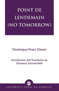 Produktbild: Point de lendemain (No Tomorrow)