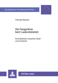 Produktbild: Die Fangpr&auml;mie beim Ladendiebstahl