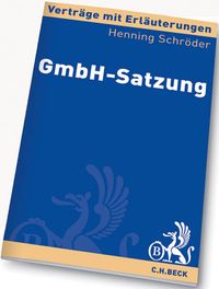 Produktbild: Schr&ouml;der, H: GmbH-Satzung