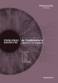 Produktbild: Problemas resueltos de combinatoria : laboratorio con SageMath