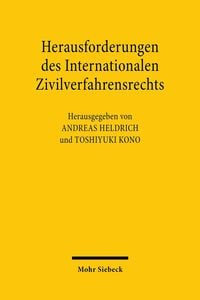 Produktbild: Herausforderungen des Internationalen Zivilverfahrensrechts