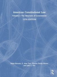 Produktbild: Tarr, G: American Constitutional Law
