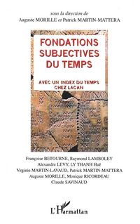Produktbild: FONDATIONS SUBJECTIVES DU TEMPS