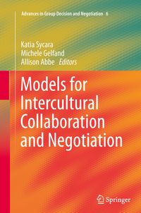 Produktbild: Models for Intercultural Collaboration and Negotiation