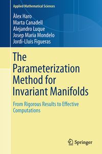 Produktbild: The Parameterization Method for Invariant Manifolds