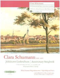 Bild vom Artikel Jubiläums-Liederalbum -14 Lieder für hohe Singstimme und Klavier- (Originaltonarten) vom Autor Clara Schumann
