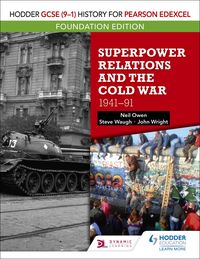 Produktbild: Hodder GCSE (9-1) History for Pearson Edexcel Foundation Edition: Superpower Relations and the Cold War 1941-91
