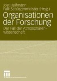 Produktbild: Organisationen der Forschung