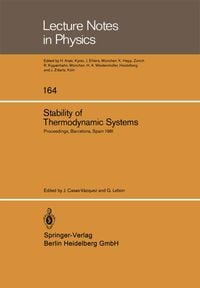 Produktbild: Stability of Thermodynamic Systems