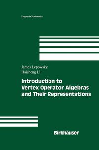 Produktbild: Introduction to Vertex Operator Algebras and Their Representations