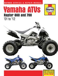Produktbild: Yamaha Raptor 660 & 700 ATVs (01 - 12) Haynes Repair Manual
