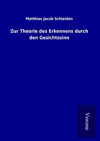 Produktbild: Zur Theorie des Erkennens durch den Gesichtssinn