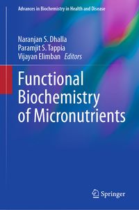 Produktbild: Functional Biochemistry of Micronutrients