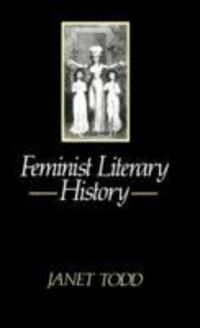 Produktbild: Todd, J: Feminist Literary History