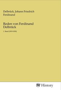 Produktbild: Reden von Ferdinand Delbr&uuml;ck