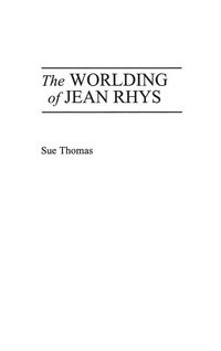 Produktbild: The Worlding of Jean Rhys