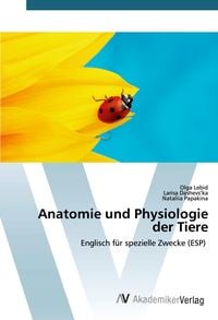 Produktbild: Anatomie und Physiologie der Tiere