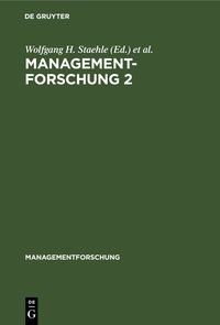 Produktbild: Managementforschung 2