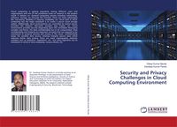 Produktbild: Security and Privacy Challenges in Cloud Computing Environment
