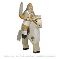 Produktbild: Turnierritter, wei&szlig; (ohne Pferd)