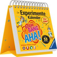 Produktbild Boom! Bang! Aha! - Der Experimente-Kalender für Kids 2027