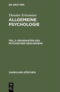 Produktbild: Grundarten des psychischen Geschehens