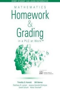 Produktbild: Mathematics Homework and Grading in a PLC at Work(tm)