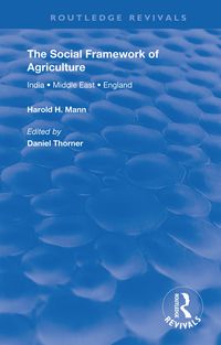 Produktbild: The Social Framework of Agriculture
