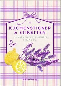 Produktbild: K&uuml;chensticker & Etiketten - Lavendel