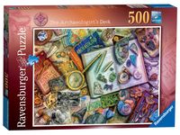 Bild vom Artikel Ravensburger Puzzle , Aimee Stewart: Schreibtisch des Archäologen, 500 Teile Puzzle für Erwachsene und Kinder ab 12 Jahren vom Autor 