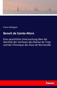 Produktbild: Benoit de Sainte-More