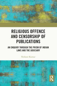Produktbild: Religious Offence and Censorship of Publications