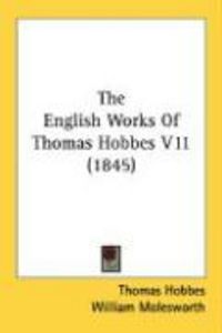 Produktbild: The English Works of Thomas Hobbes V11 (1845)