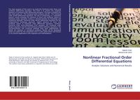 Produktbild: Nonlinear Fractional Order Differential Equations