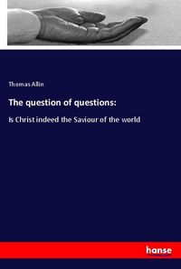 Produktbild: The question of questions: