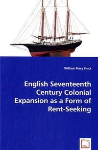 Produktbild: Macy Finck, W: English Seventeenth Century Colonial Expansio