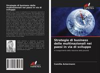 Produktbild: Strategie di business delle multinazionali nei paesi in via di sviluppo