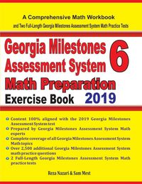 Produktbild: Georgia Milestones Assessment System 6 Math Preparation Exercise Book