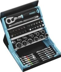 Produktbild: Hazet SmartCase 2200SC-2 Bit-Set 50teilig Innen-Sechskant, Schlitz, Kreuzschlitz Phillips, Kreuzschlitz Pozidriv, Au&szlig;en-Doppelsechskant, T-Profil