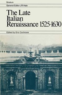 Produktbild: The Late Italian Renaissance 1525&ndash;1630
