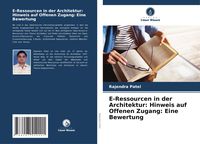 Produktbild: E-Ressourcen in der Architektur: Hinweis auf Offenen Zugang: Eine Bewertung