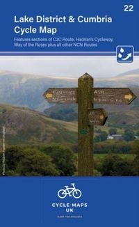 Produktbild: Lake District & Cumbria Cycle Map 22