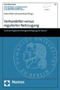 Produktbild: Verhandelter versus regulierter Netzzugang