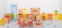 Produktbild: goki Puppenm&ouml;bel K&uuml;che f&uuml;r Puppenhaus